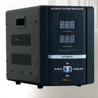 استابلایزر سری تکفاز رله ای مدل AVR 1-10 KVA